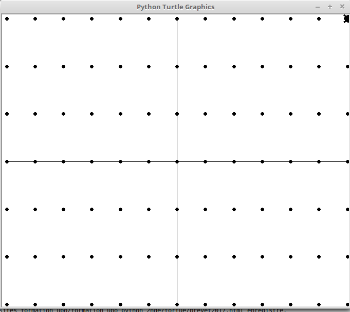 grille de points